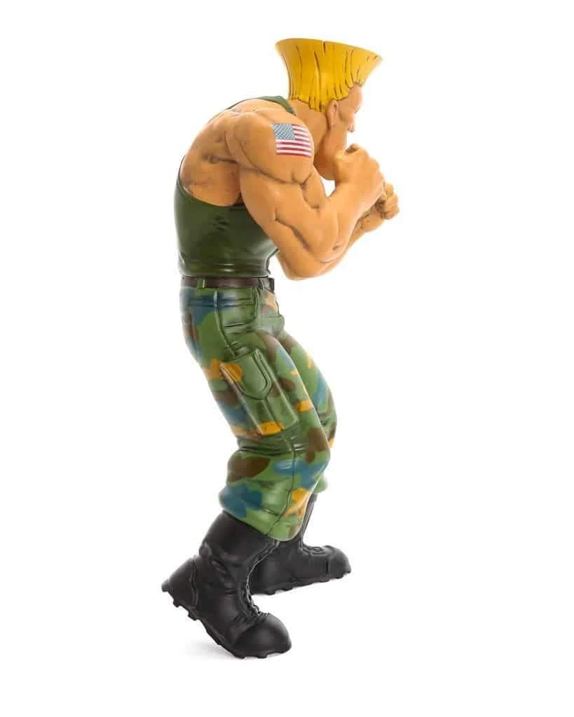 Guile Grin 15" Vinyl Figure By Ron English Popaganda X Street Fighter 5 Guile Grin 15" Vinyl Figure By Ron English Popaganda X Street Fighter