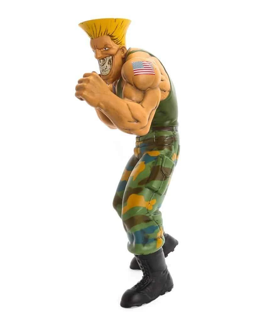 Guile Grin 15" Vinyl Figure By Ron English Popaganda X Street Fighter 9 Guile Grin 15" Vinyl Figure By Ron English Popaganda X Street Fighter