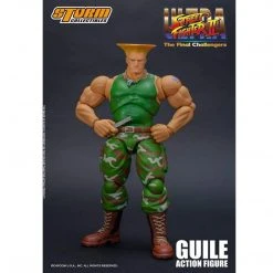 IamRetro.com Guile Street Fighter II Action Figure 1:12 Scale By Storm Collectibles