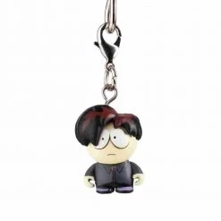 Hair Flip Goth - South Park Zipper Pull Series 2 Figure By Kidrobot