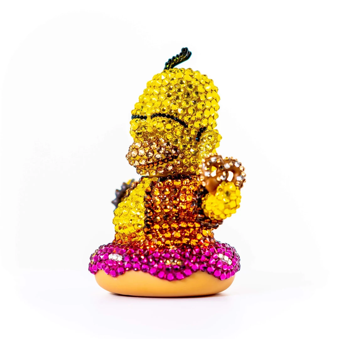 The Simpsons Crystal Homer Buddha By Kidrobot X Simpsons Embellished With Crystals From Swarovski® 2 The Simpsons Crystal Homer Buddha By Kidrobot X Simpsons Embellished With Crystals From Swarovski®