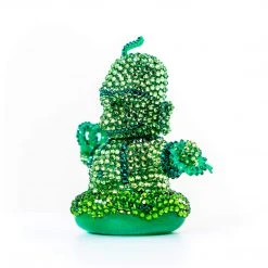 Crystal Jade Homer Buddha By Kidrobot X Simpsons Embellished With Crystals From Swarovski® The Simpsons