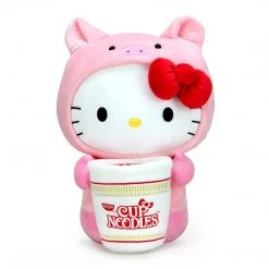 Hello Kitty Nissin Cup Noodle Pork Cup Medium Plush By Kidrobot