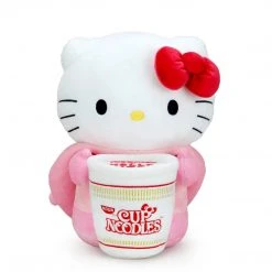 Hello Kitty Nissin Cup Noodle Pork Cup Medium Plush By Kidrobot