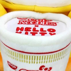 Hello Kitty Nissin Cup Noodle Chicken Cup Medium Plush By Kidrobot