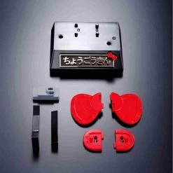 Hello Kitty Red Stripe Figure By Bandai - Absolute Chogokin 21 Hello Kitty Red Stripe Figure By Bandai - Absolute Chogokin