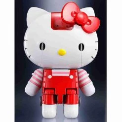 Hello Kitty Red Stripe Figure By Bandai - Absolute Chogokin 23 Hello Kitty Red Stripe Figure By Bandai - Absolute Chogokin
