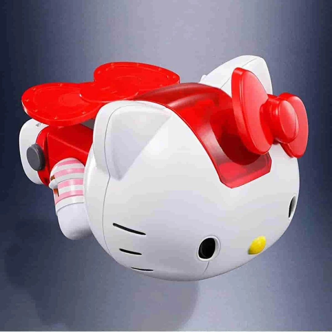 Hello Kitty Red Stripe Figure By Bandai - Absolute Chogokin 3 Hello Kitty Red Stripe Figure By Bandai - Absolute Chogokin
