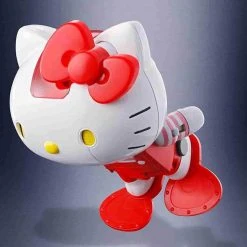 Hello Kitty Red Stripe Figure By Bandai - Absolute Chogokin 15 Hello Kitty Red Stripe Figure By Bandai - Absolute Chogokin