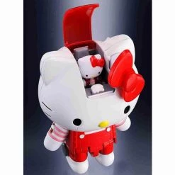 Hello Kitty Red Stripe Figure By Bandai - Absolute Chogokin 17 Hello Kitty Red Stripe Figure By Bandai - Absolute Chogokin