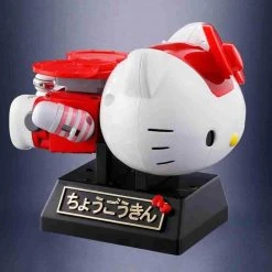 Hello Kitty Red Stripe Figure By Bandai - Absolute Chogokin 22 Hello Kitty Red Stripe Figure By Bandai - Absolute Chogokin