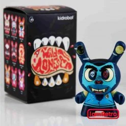 Howlin Hank - Wild Ones 3" Dunny Vinyl Mini Figure By Kidrobot