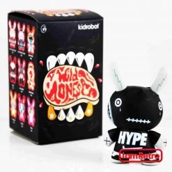 Hype Death Then - Wild Ones 3" Dunny Vinyl Mini Figure By Kidrobot