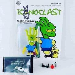 Iconoclast Toys The Simpsons Space Mutant - Hand Casted/Painted Resin Figure Iconoclast