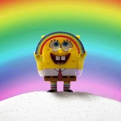 IAMRETRO MANY FACES OF SPONGEBOB SQUAREPANTS Sealed Display Case Of 24 Pcs By Kidrobot