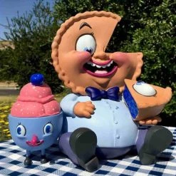 Mr. Self Indulgence Blueberry 9" Medium Figure By Nouar X Martian Toys