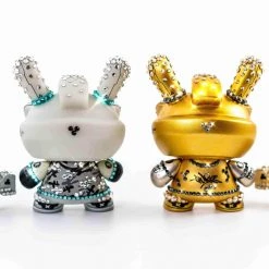 Crystal Gold Baby TEQ 63 Dunny By Quiccs Embellished With Crystals From Swarovski®
