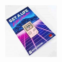 Pins & Patches JIGGLY PUFF: 8 BIT COLLECTION - Gameboy Hard Enamel Pin By Get A Life Designs