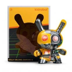 Dairobo-B Mecha Half Ray 5" Dunny By Dolly Oblong By Kidrobot