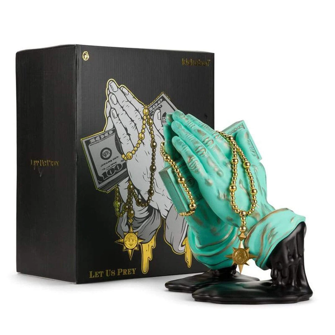 Let Us Prey 10" Medium Art Figure By Frank Kozik Patina Edition 1 Let Us Prey 10" Medium Art Figure By Frank Kozik Patina Edition