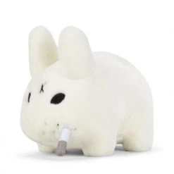 Smorkin Labbit White 14" Large Plush By Frank Kozik X Kidrobot