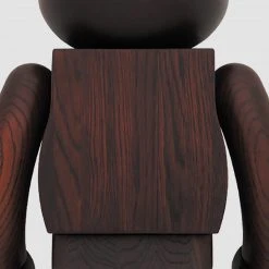Medicom Toys Karimoku Rosewood Paint Bearbrick 1000% By Medicom Toy