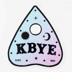K-Bye Ouija Enamel Pin & Sticker Combo By Mala
