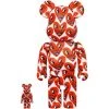 Keith Haring #6 400% + 100% Bearbrick By Medicom Toys