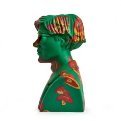 Andy Warhol - Green Dollar Sign 12" Bust Vinyl Figure Sculpture By Kidrobot 17 Andy Warhol - Green Dollar Sign 12