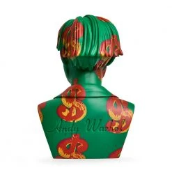 Andy Warhol - Green Dollar Sign 12" Bust Vinyl Figure Sculpture By Kidrobot 19 Andy Warhol - Green Dollar Sign 12