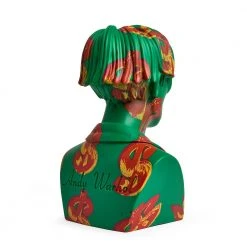 Andy Warhol - Green Dollar Sign 12" Bust Vinyl Figure Sculpture By Kidrobot 20 Andy Warhol - Green Dollar Sign 12