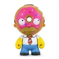 Donut Homer & Krusty The Clown Zombie - Treehouse Of Horror Simpsons Kidrobot - IamRetro Exclusive