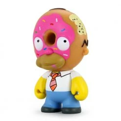 Donut Homer & Krusty The Clown Zombie - Treehouse Of Horror Simpsons Kidrobot - IamRetro Exclusive