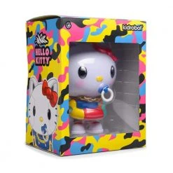 Retro 80's Hello Kitty 8" Medium Figure By Quiccs X Sanrio X Kidrobot 16 Retro 80's Hello Kitty 8