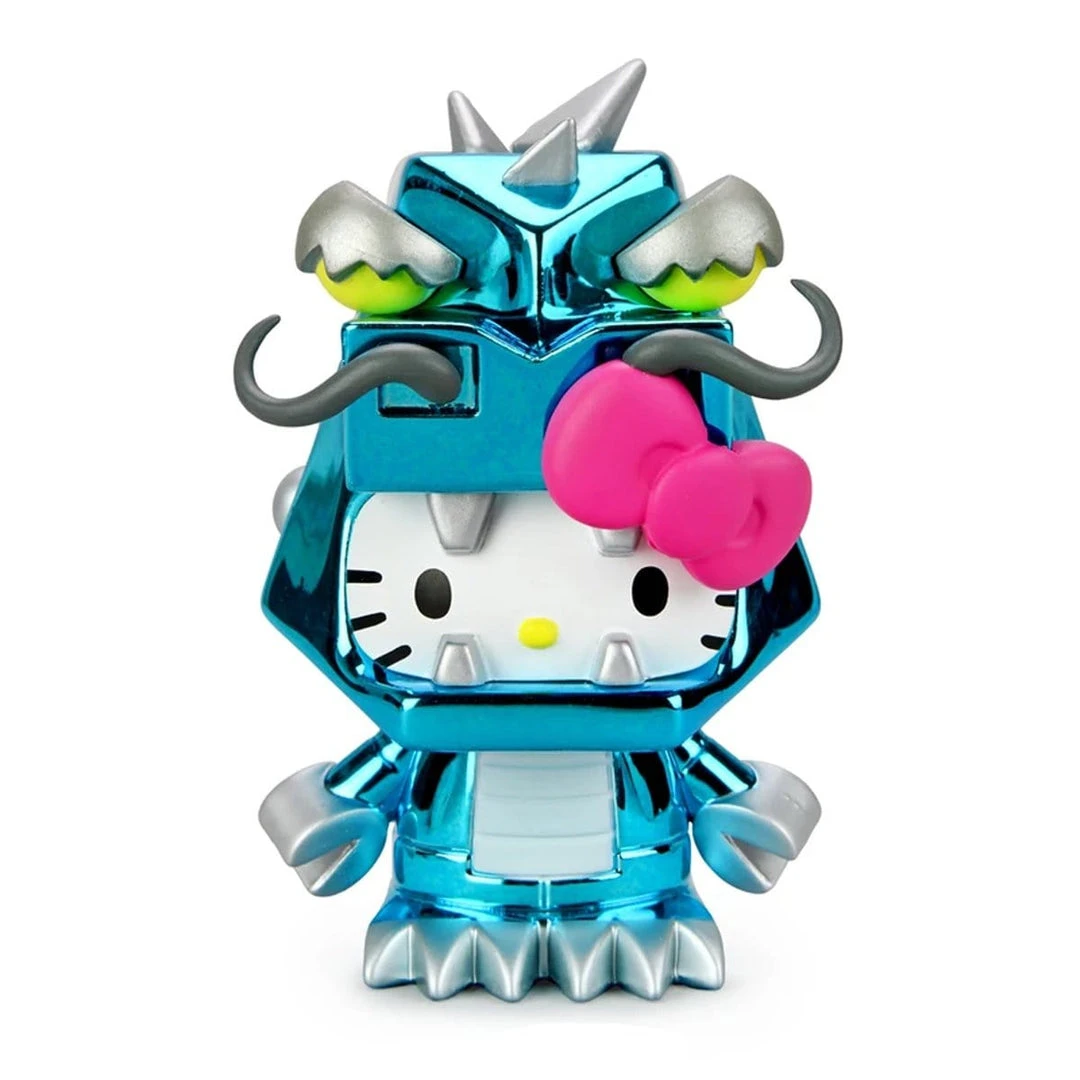 Kitzilla Frost Hello Kitty Kaiju 3" Mini Figure By Sanrio X Kidrobot 1 Kitzilla Frost Hello Kitty Kaiju 3" Mini Figure By Sanrio X Kidrobot