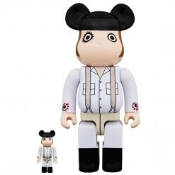 Medicom Toys Clockwork Orange Alex 400% + 100% Bearbrick By Medicom