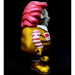 MC Supersized Gold Glitter Skull By Toy Tokyo X Secret Base - W Logo