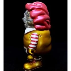 MC Supersized Gold Glitter Skull By Toy Tokyo X Secret Base - W Logo