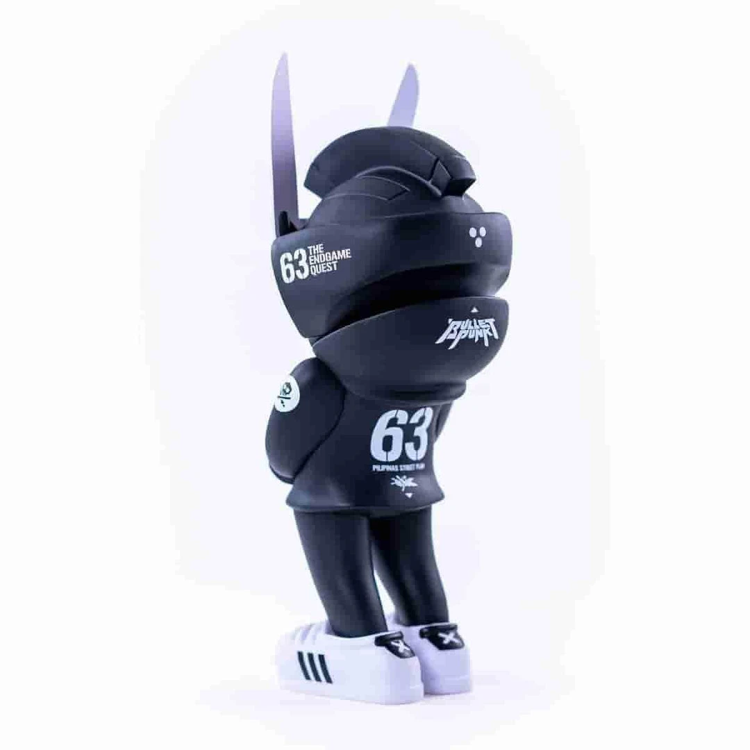 MEGA TEQ 63 Black - 12.5 Inch Medium Art Figure By Martian Toys X Quiccs 6 MEGA TEQ 63 Black - 12.5 Inch Medium Art Figure By Martian Toys X Quiccs