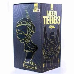 MEGA TEQ 63 Black - 12.5 Inch Medium Art Figure By Martian Toys X Quiccs 24 MEGA TEQ 63 Black - 12.5 Inch Medium Art Figure By Martian Toys X Quiccs