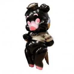 IamRetro.com Piggums Kuro-Buta Sofubi By Black Book Toys X Frank Kozik