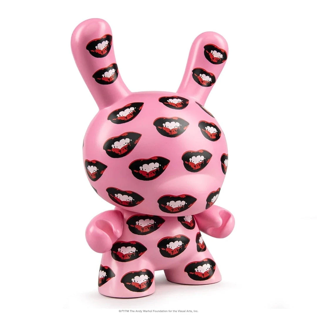 Marilyn Monroe Lips 8" Andy Warhol Masterpiece Dunny By Kidrobot 4 Marilyn Monroe Lips 8" Andy Warhol Masterpiece Dunny By Kidrobot