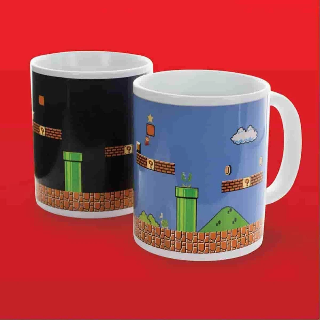 Super Mario Bros. Heat Change Mug - Official Nintendo Merchandise 2 Super Mario Bros. Heat Change Mug - Official Nintendo Merchandise