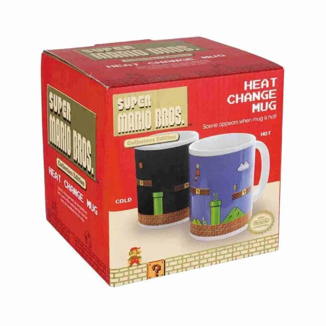 Super Mario Bros. Heat Change Mug - Official Nintendo Merchandise 1 Super Mario Bros. Heat Change Mug - Official Nintendo Merchandise