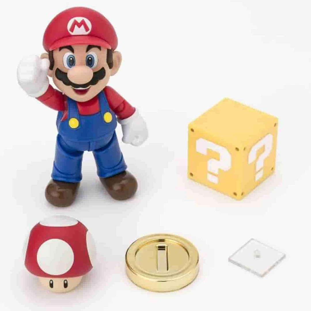 IAMRETRO Mario Super Mario Bros Action Figure By Bandai - Tamashii Nations S.H. Figuarts 8 IAMRETRO Mario Super Mario Bros Action Figure By Bandai - Tamashii Nations S.H. Figuarts