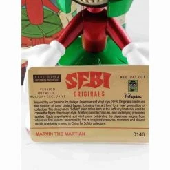 IAMRETRO Marvin The Martian Grin - Holiday Metallic Exclusive Version - Ron English