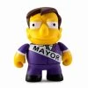 IAMRETRO Mayor Quimby Simpsons 25th Anniversary Vinyl Mini Series By Kidrobot The Simpsons