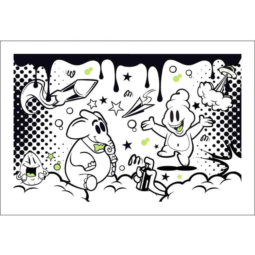 Kidrobot Mayumi Giclee Art Print 13x19 Signed By Sket-One 1 Kidrobot Mayumi Giclee Art Print 13x19 Signed By Sket-One