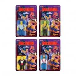 McBain - Reaction Figures Full Set By The Simpsons X Super 7