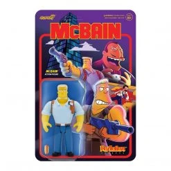 McBain - Reaction Figures Full Set By The Simpsons X Super 7